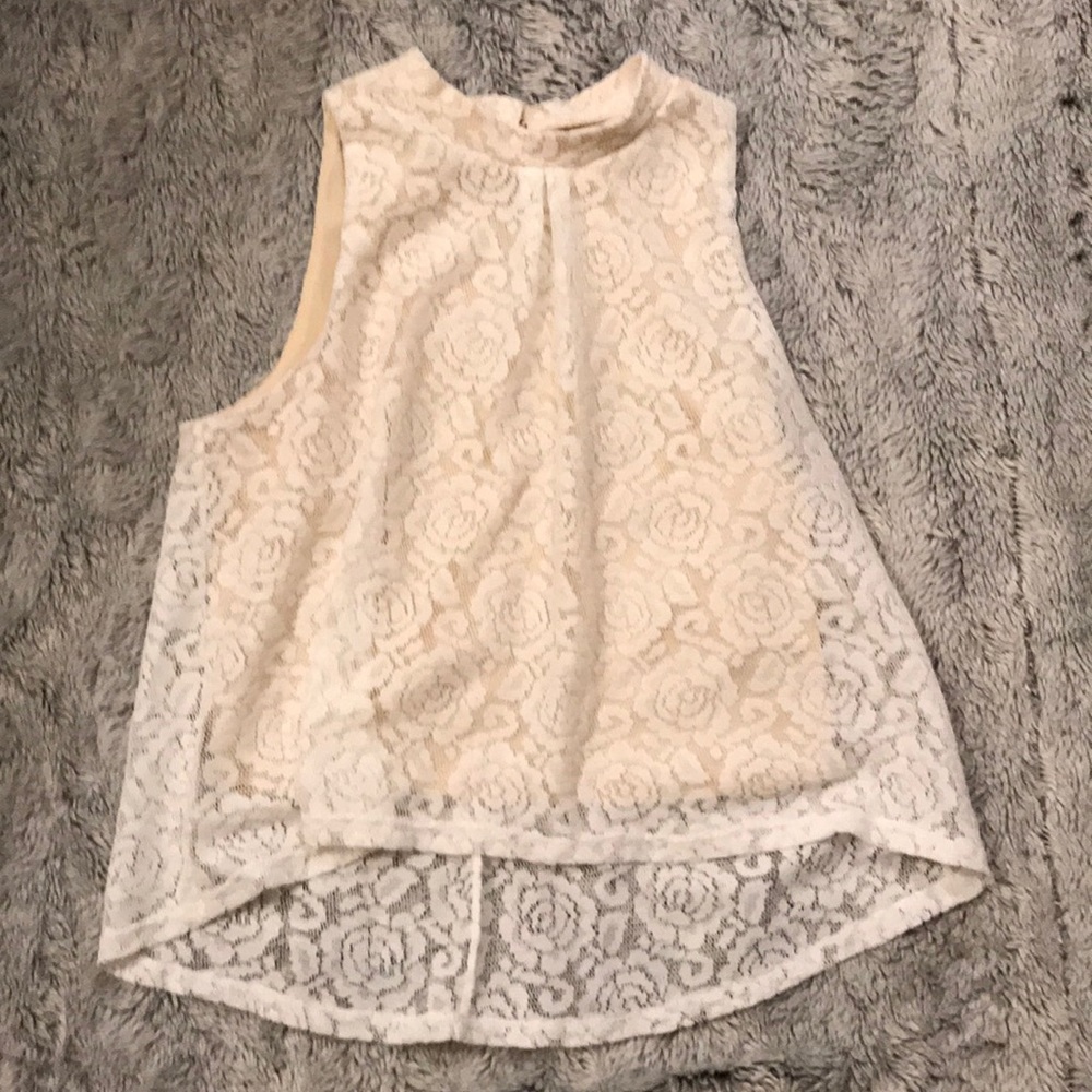 Cute lace tank
